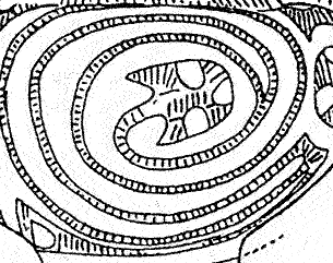Дракон на вазе. Трипольская культура 6 тыс до н.э.